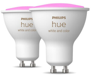 Philips Hue White & Color Ambience GU10 4,3W/230 lm Doppelpack (929001953112)