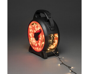 Konstsmide Micro-LED-Lichterkette mit Kabelaufroller 200er 13,9m warmweiß  (3832-107) ab 59,89 € | Preisvergleich bei
