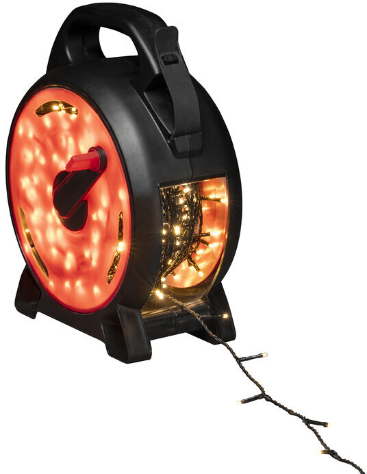 Konstsmide Micro-LED-Lichterkette mit 92,11 27,93m warmweiß Preisvergleich € bei ab 400er Kabelaufroller | (3834-107)