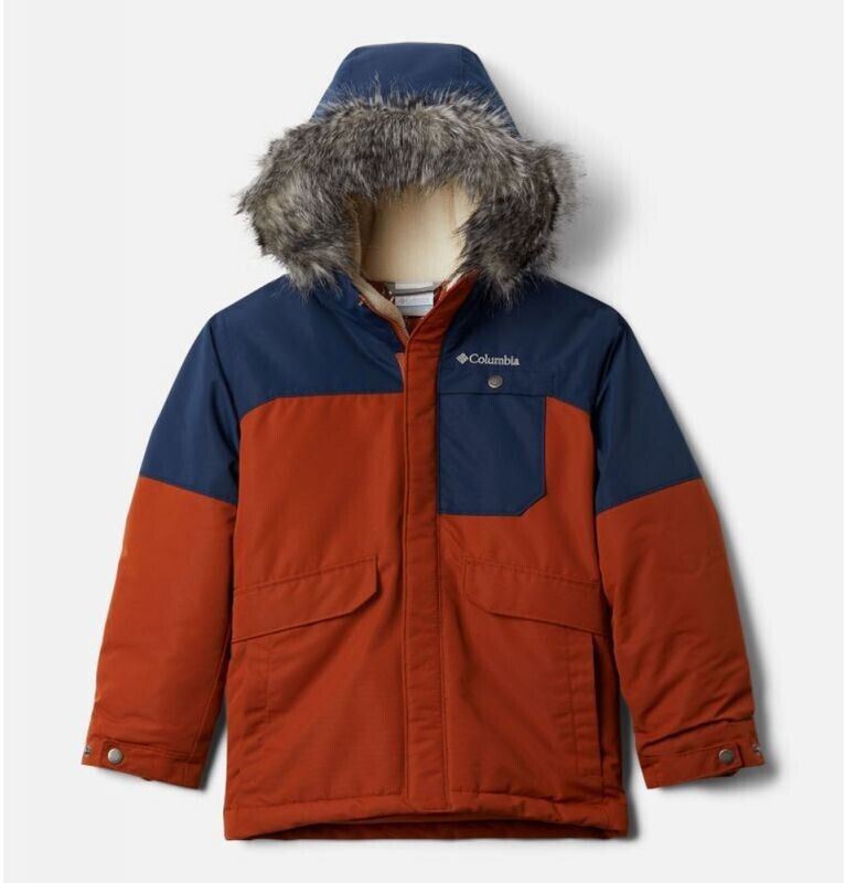 Columbia Nordic Strider Jacket Boys (1863592) dark adobe/collegiate navy