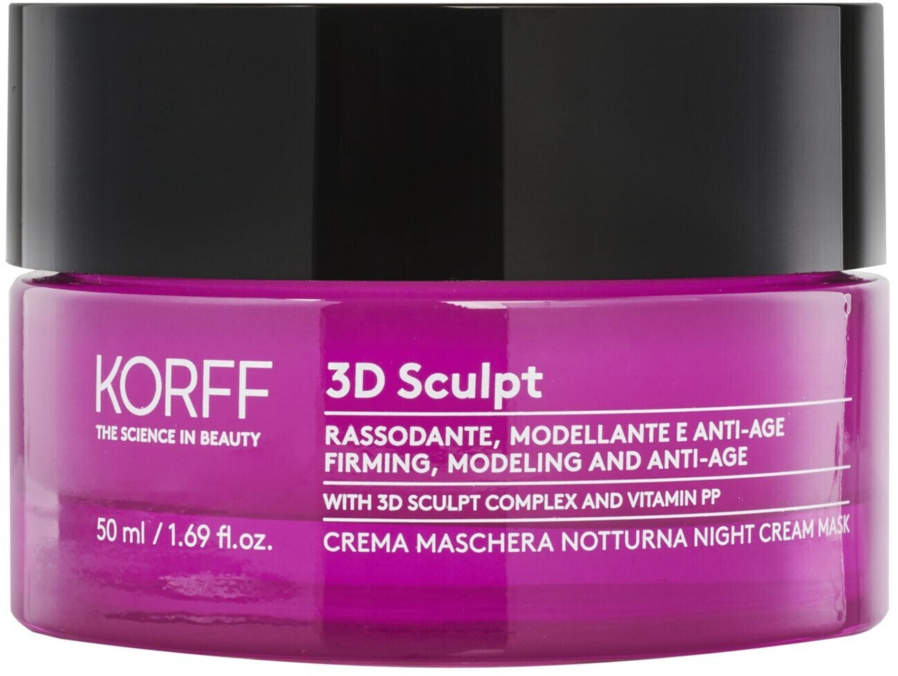 Korff 3D Sculpt Face and Neck cream mask boosting effect (50 ml)