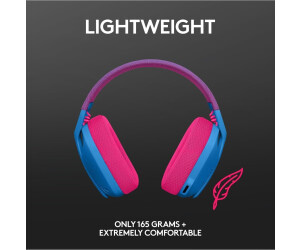 Logitech G G435 LIGHTSPEED Cuffie Gaming Wireless Bluetooth - Cuffie Over  Ear Leggere, Microfoni Integrati, Batteria da 18 Ore, Compatibile con Dolby  Atmos, PC, PS4, PS5, Smartphone. Blu