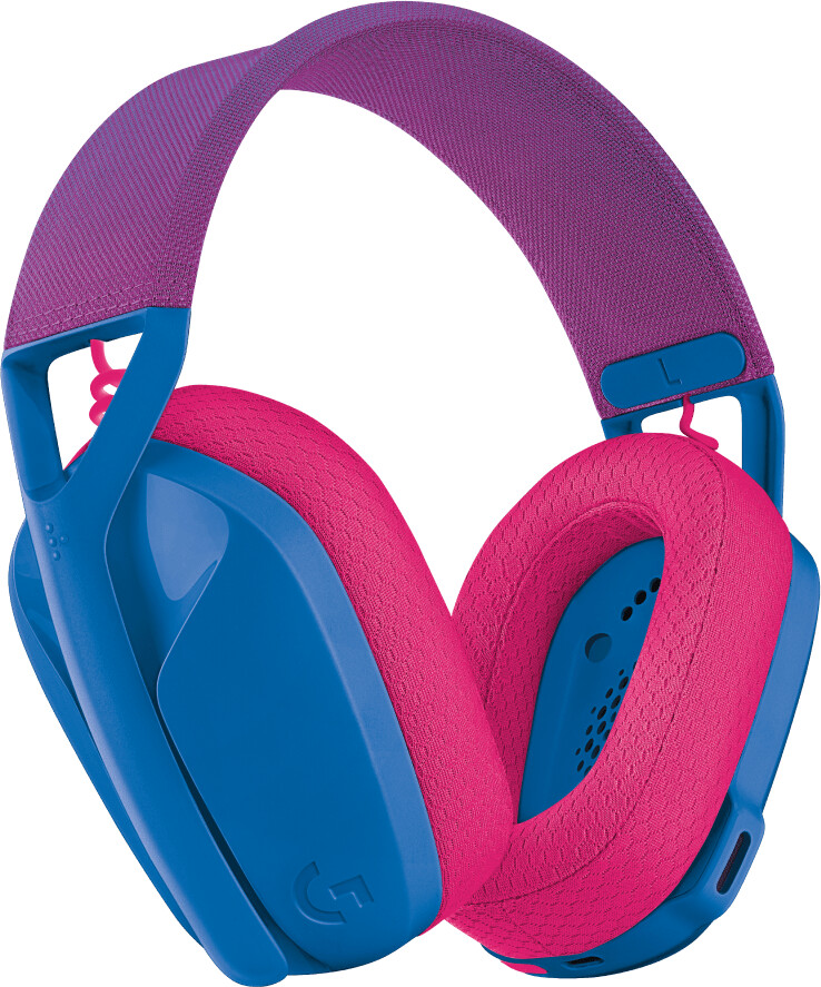 Logitech G435 bleu/rose framboise