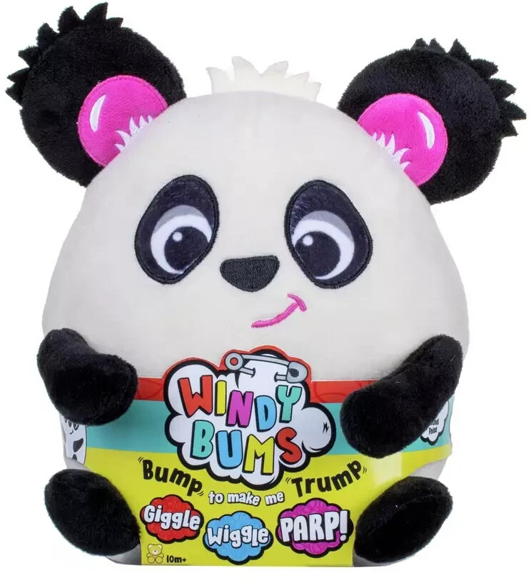 Golden Bear Windy Bums Cheeky Farting Soft Panda
