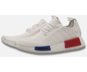 Nmd white red and blue discount