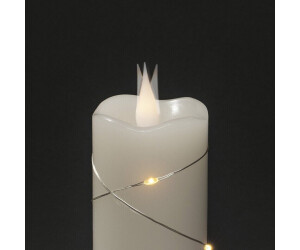 Konstsmide LED-Kerze 5 x 12,7 ab cm weiß (1824-190) bei Preisvergleich | 18,22 €