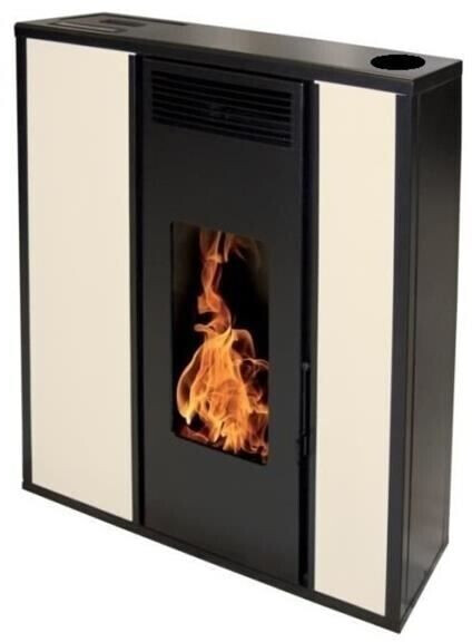 Interstoves Tessa 10 kW concentrique étanche beige WiFi