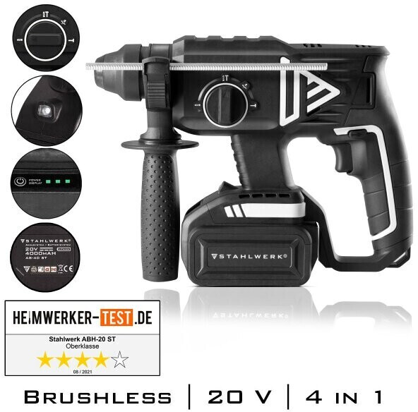 Stahlwerk ABH-20 ST 1906 (2 x 20 V Battery 4 Ah Li-Ion + Charger)
