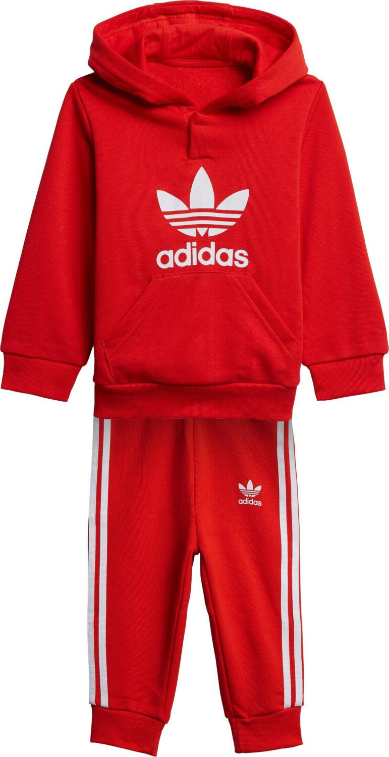 Adidas trefoil tracksuit best sale