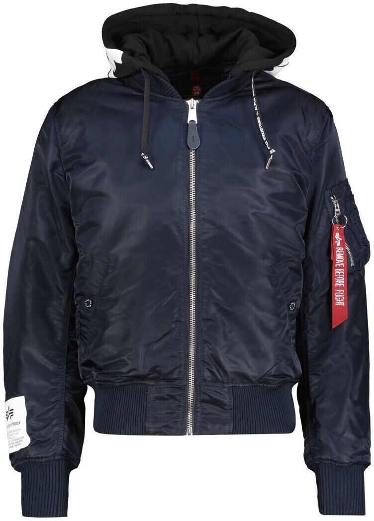 Alpha Industries MA-1 Zip Jacket (118101) blue