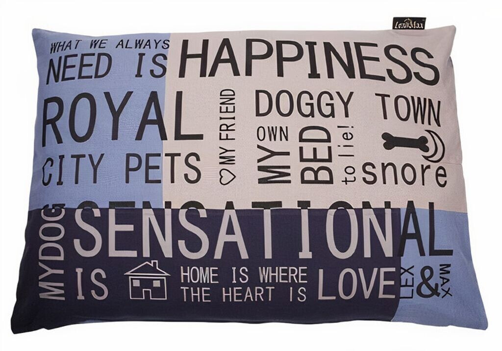 Lex & Max Dog Cushion Happiness