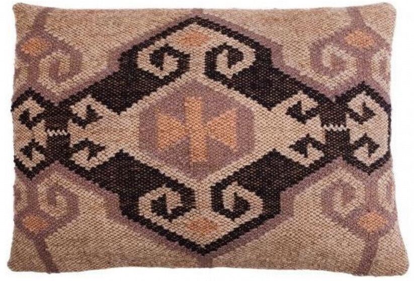 Lex & Max Dog Cushion Kelim Crown 100x70cm Brown