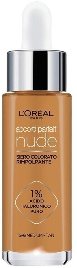 L'Oréal Accord Parfait Nude Serum (30ml) 5-6 Medium Tan