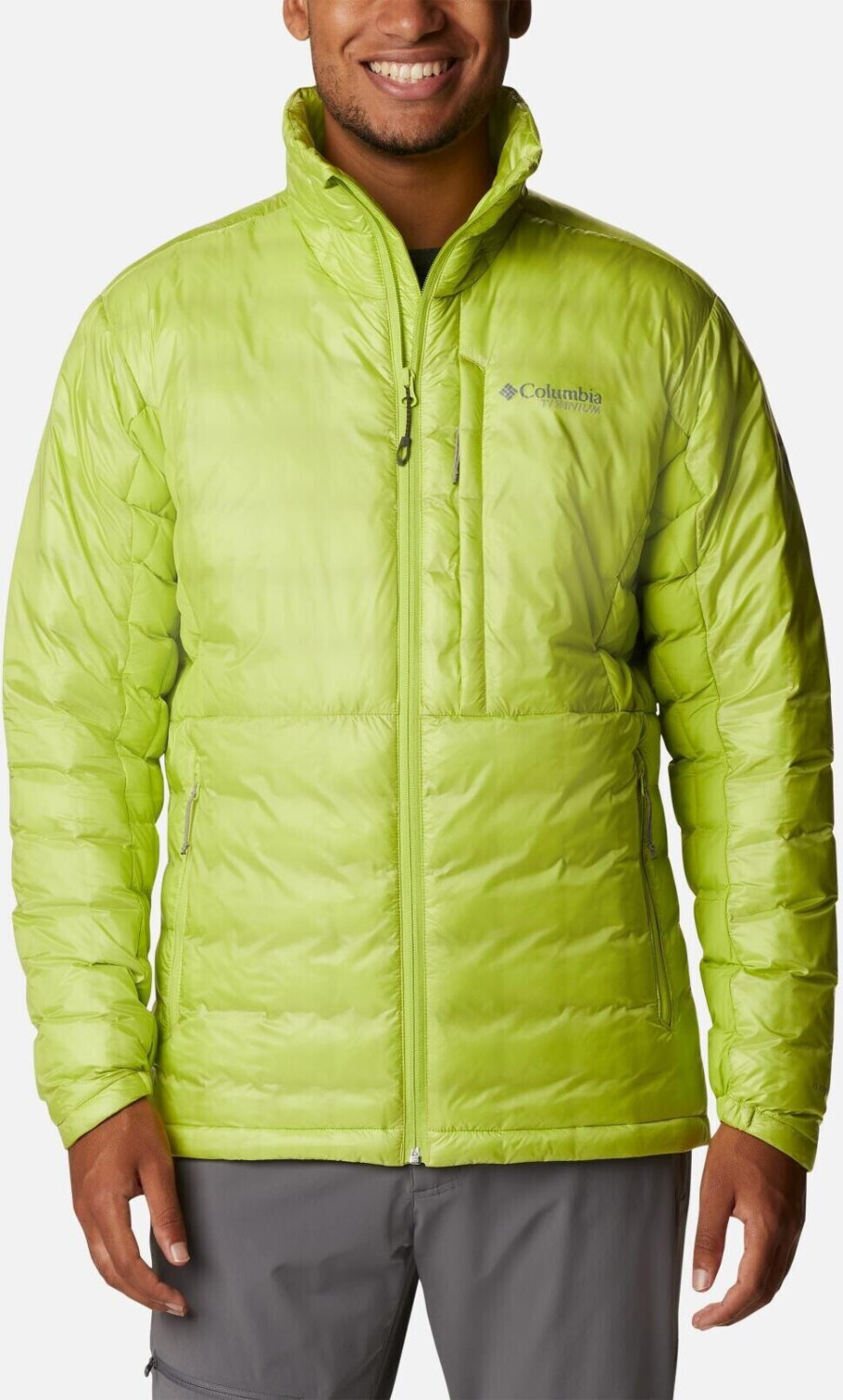Columbia Titan Pass Double Wall Hybrid Jacket Men (1981271) bright chartreuse