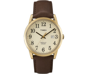 Men's watch timex leather strap 2025