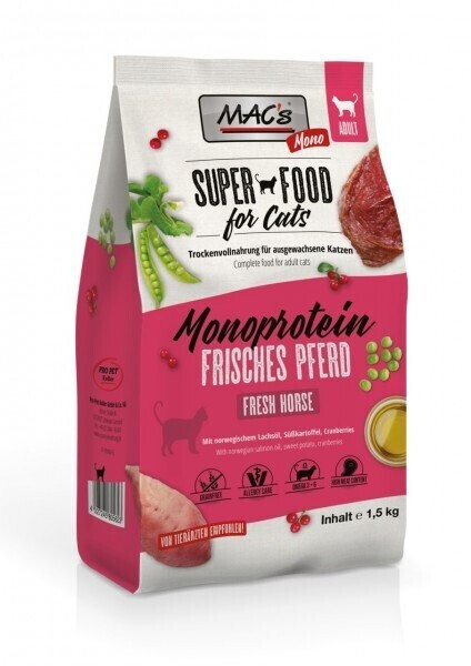 MAC's Cat Dry Food Monoprotein Fresh Horse 7kg