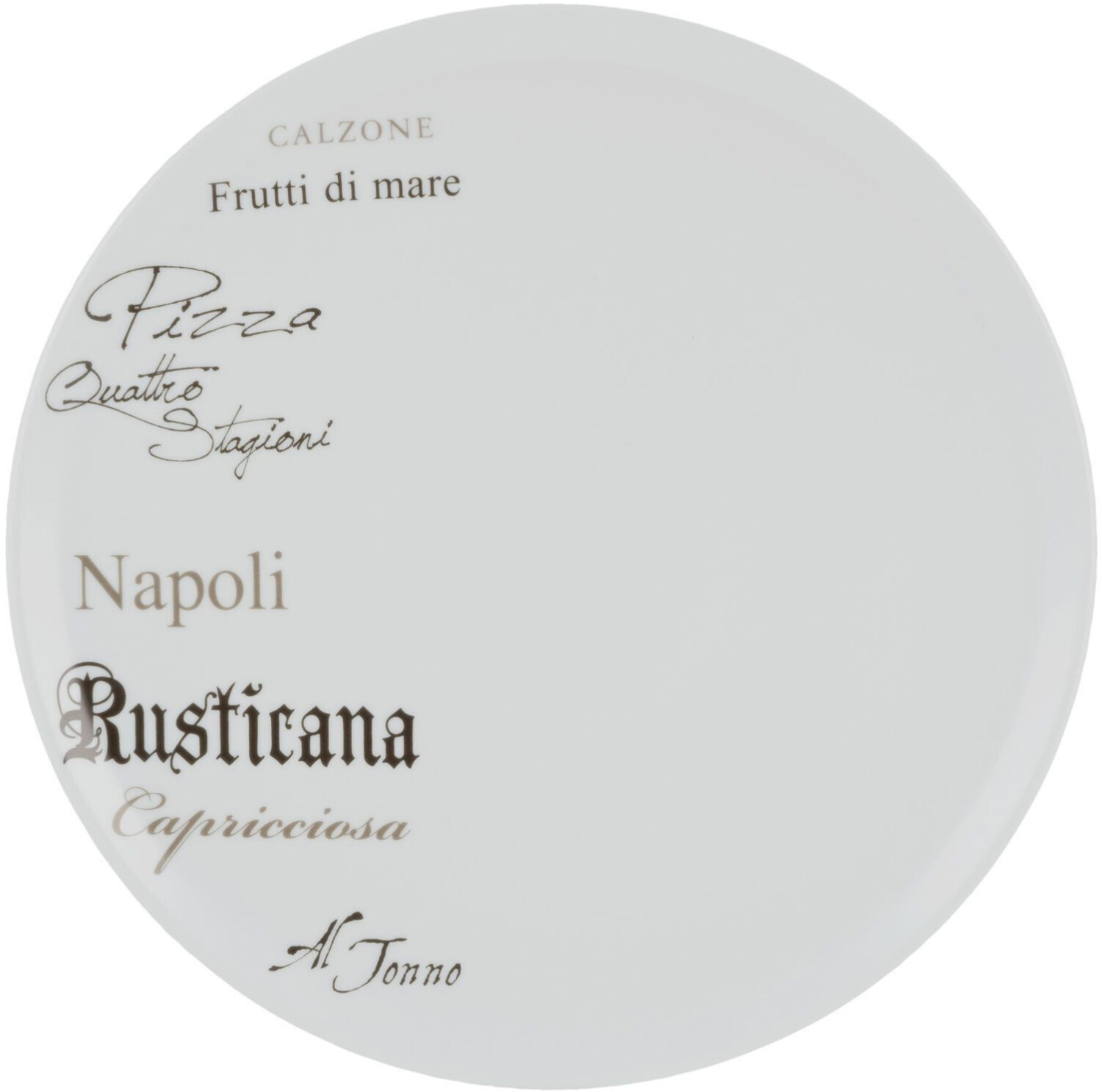 € 30,5 Gustoso Schrift-Dekor weiß ab 8,99 bei CreaTable Preisvergleich | cm Pizzateller
