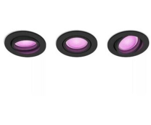 Spot Encastrable Philips Hue White & Color Ambiance Centura - Bluetooth, 16 Millions De Couleurs - Compatible Alexa