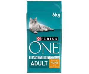 Purina One Bifensis Adult Trockenfutter mit Huhn 6kg ab 24 38