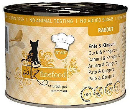 Catz finefood Ragout No.607 Duck & Kangaroo 180g