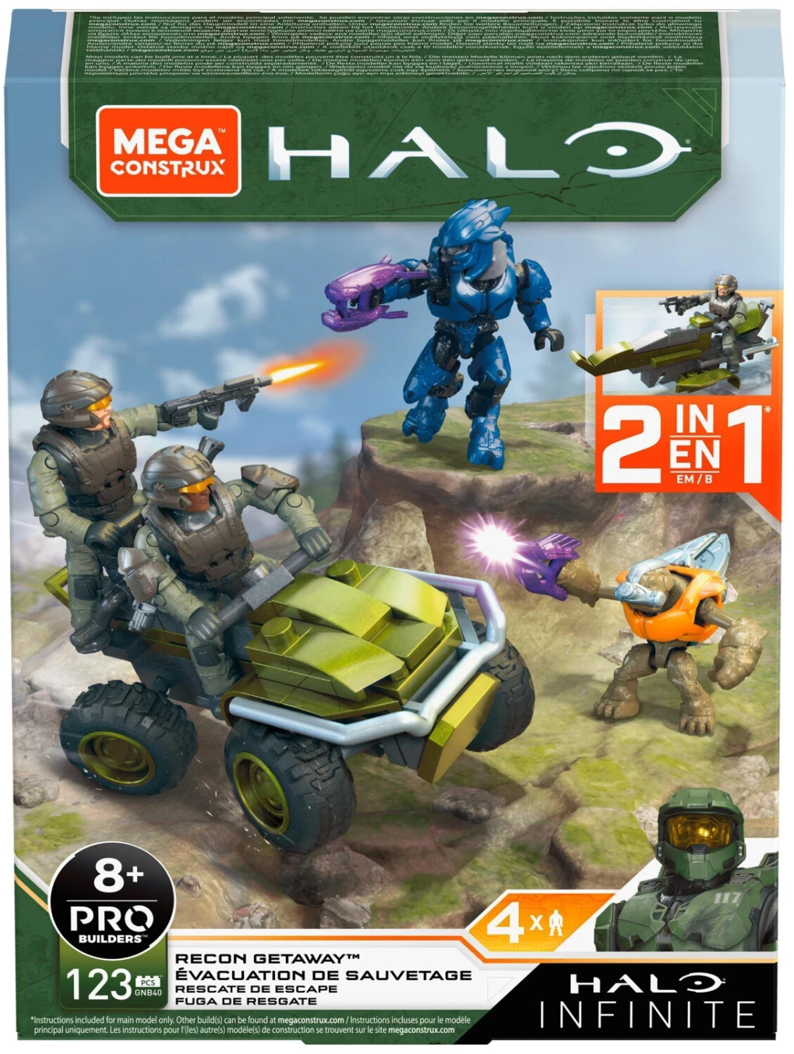Mega Construx HALO Infinite Mongoose Hunt (GNB40)