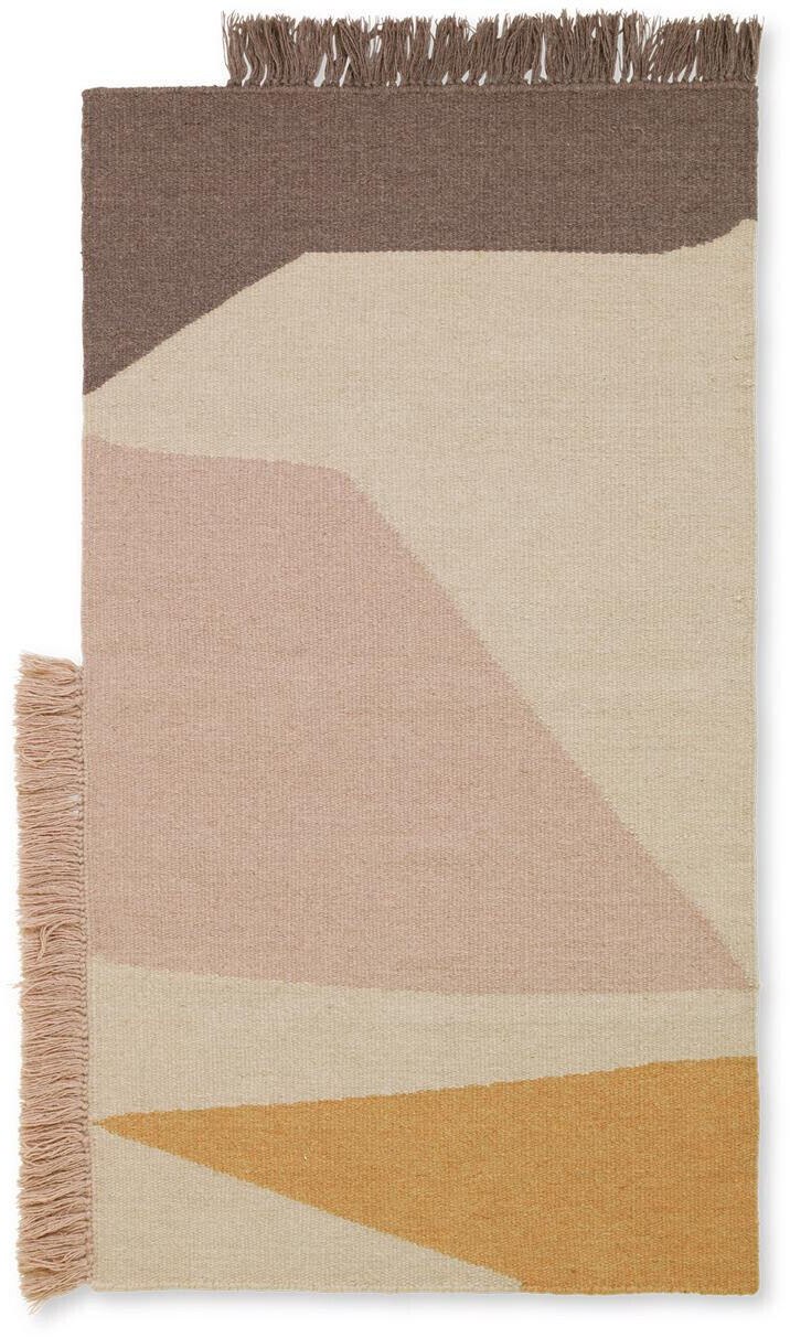 Ferm Living Kelim Rug 80 x 140 cm Earth