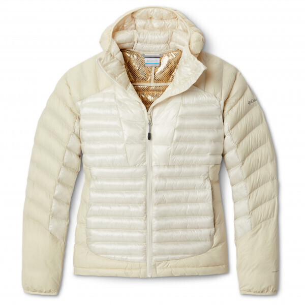 Columbia Labyrinth Loop Hooded Jacket Women (1955323) chalk