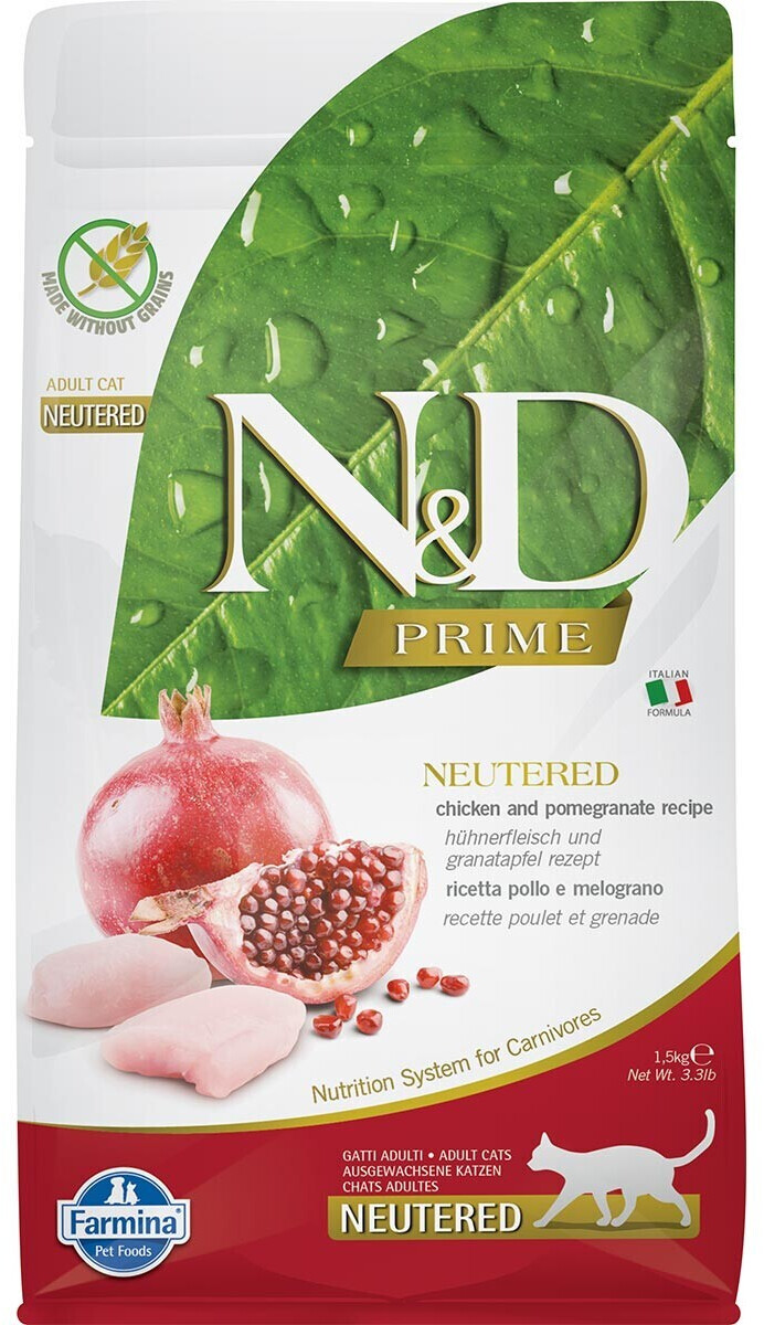 Farmina N&D Neutered Cat Chicken & Pomegranate 1,5kg
