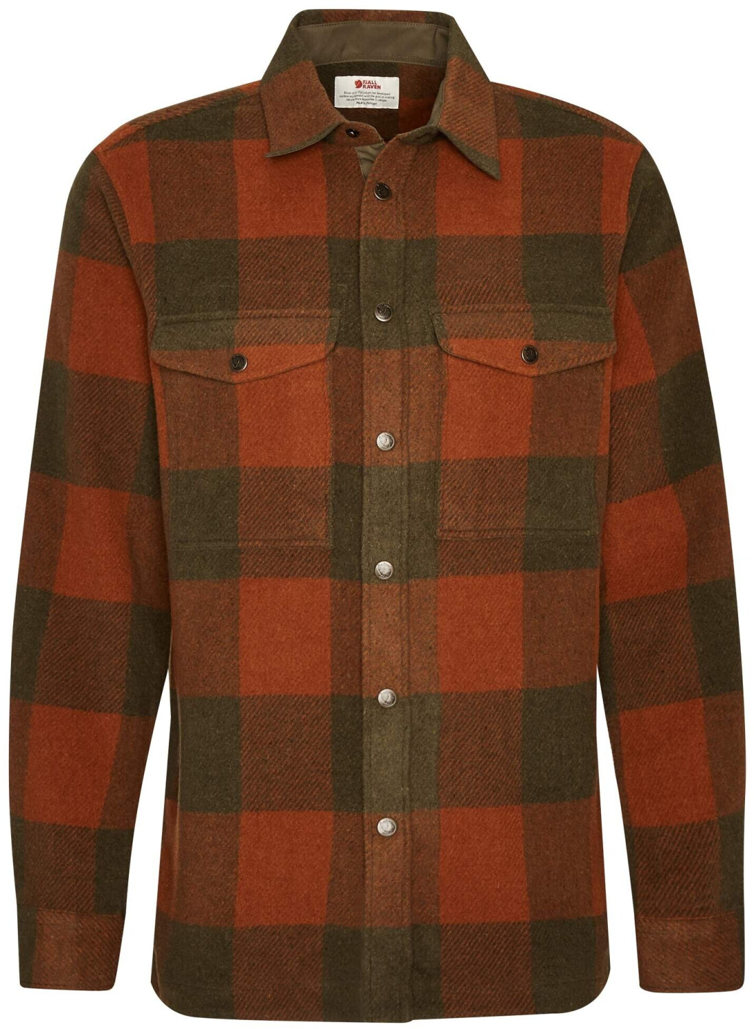 Fjällräven Canada Shirt Men autumn leaf/laurel green