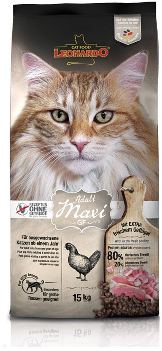 LEONARDO Cat Food Adult Maxi GF 15kg
