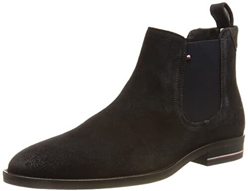 orientering olie forhistorisk Buy Tommy Hilfiger Signature Suede Chelsea Boots from £88.00 (Today) – Best  Deals on idealo.co.uk
