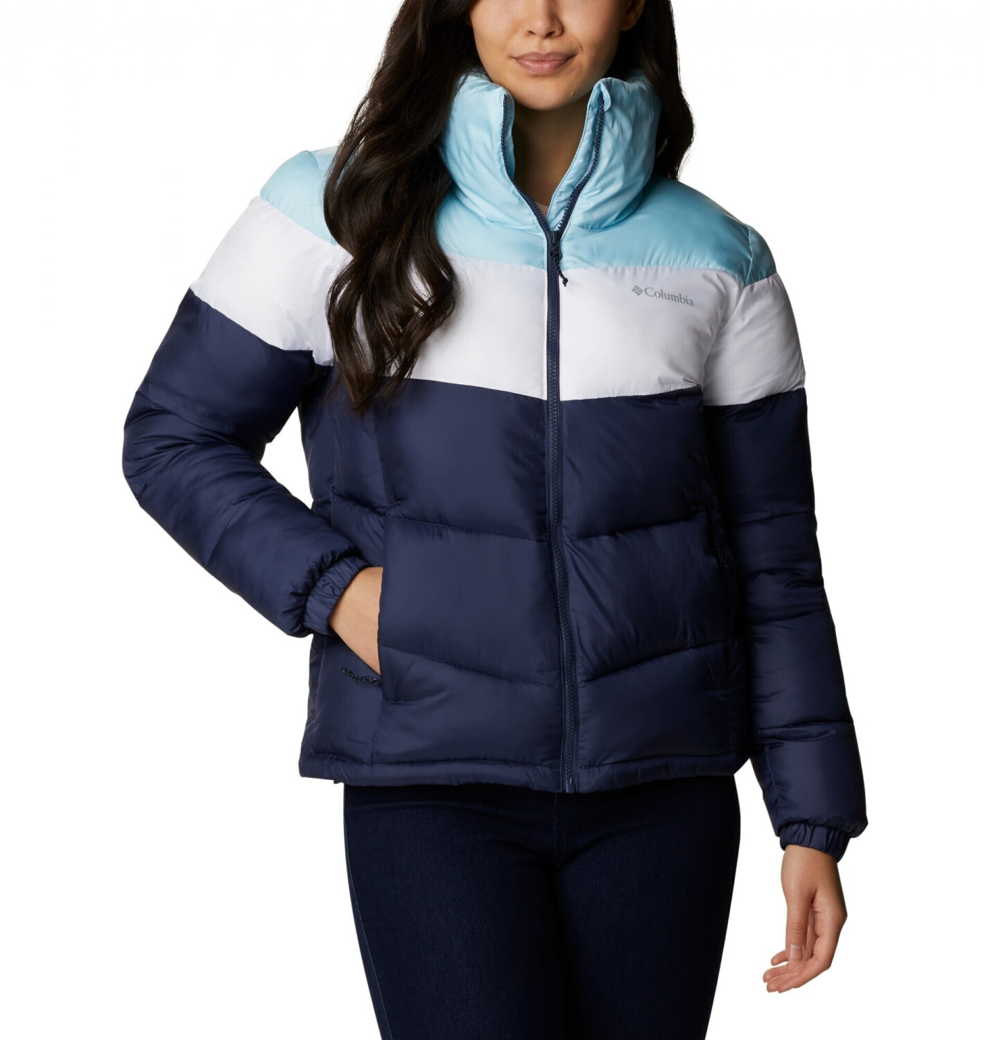 Columbia Puffect Colourblock Jacket Women (1955101) nocturnal/white/spring blue