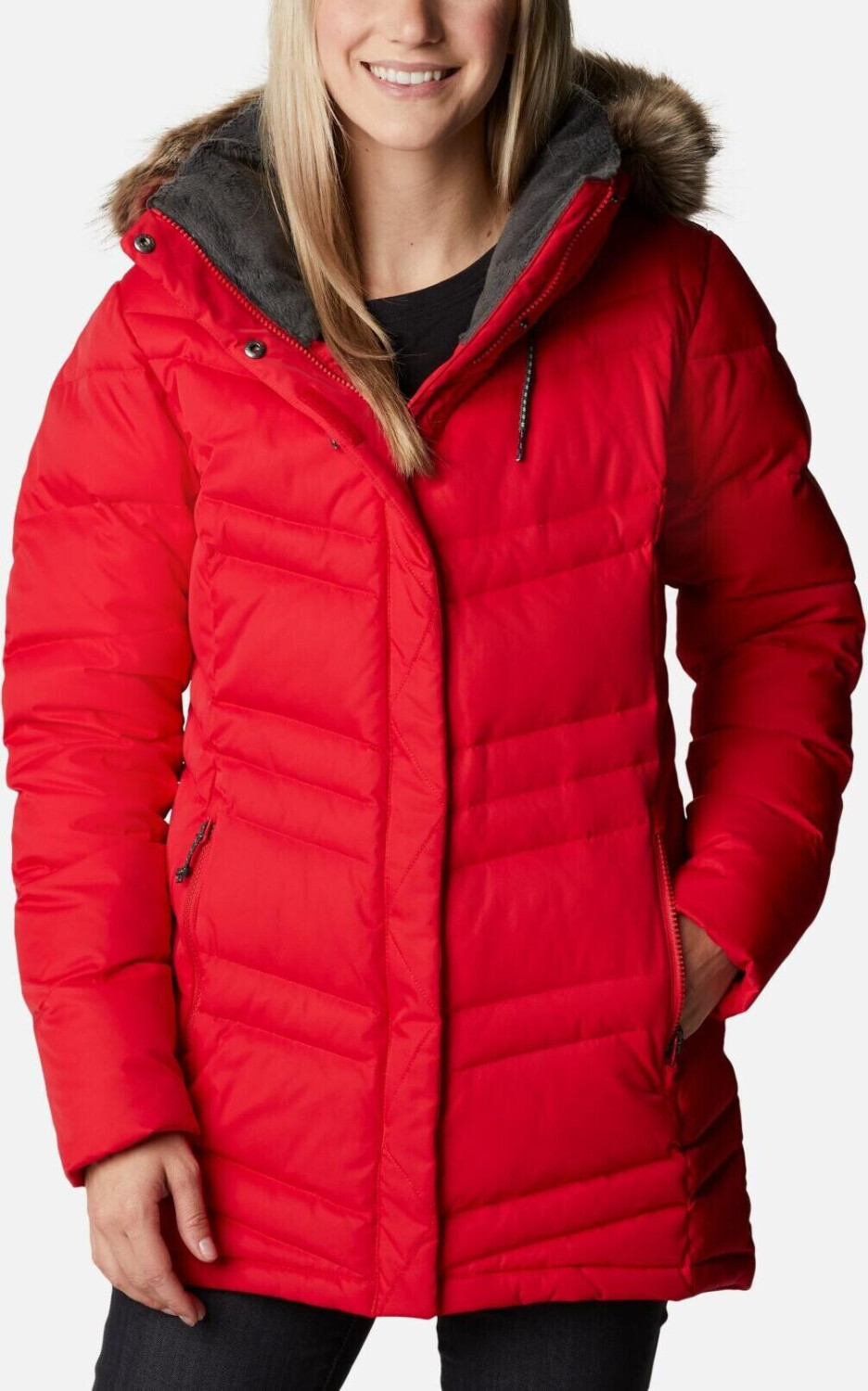 Columbia St. Cloud Down Jacket Women (1956213) red lily/shark