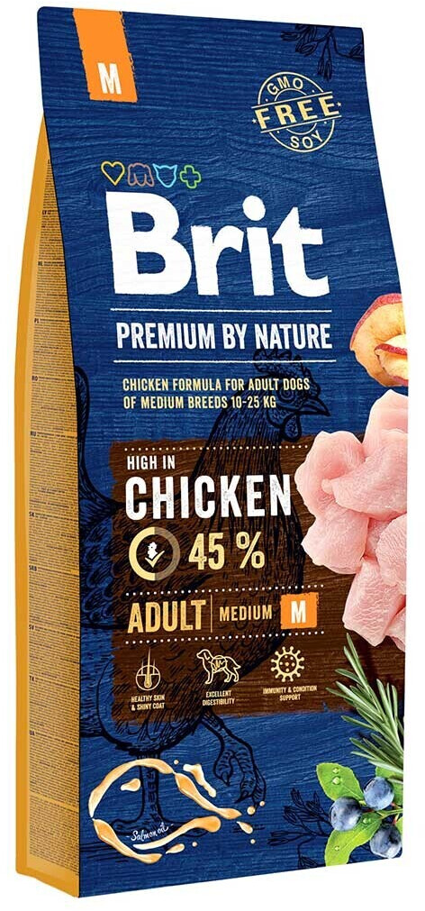 Brit Premium by Nature Adult Medium 15kg