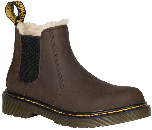 dr martens black & brown 2976 leonore boots