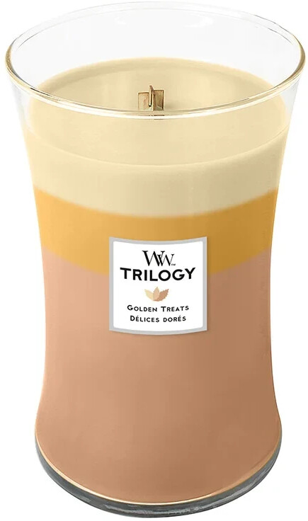 WoodWick Trilogy Golden Treats 609,5g