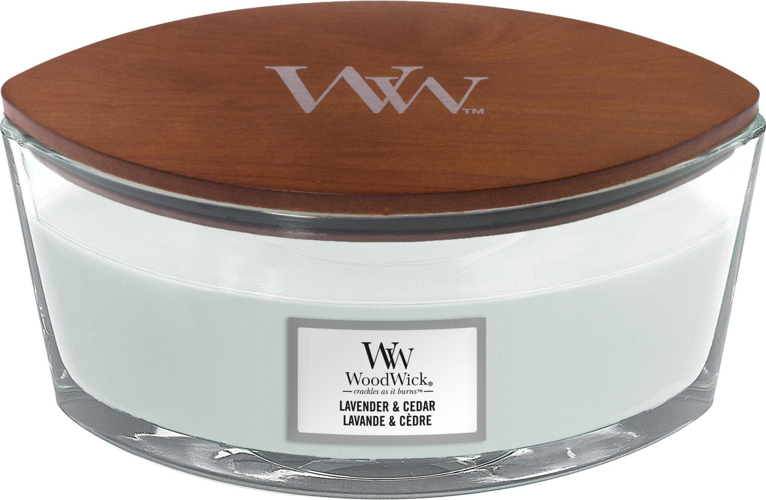 WoodWick Lavender & Cedar Ellipse Jar 453g