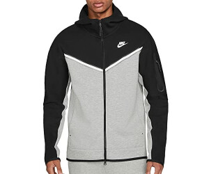 Nike tech fleece black dark grey heather white clearance
