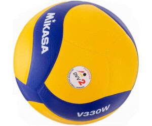 Mikasa V330W Volleyball Trainingsball Herren Größe 5 blau gelb 