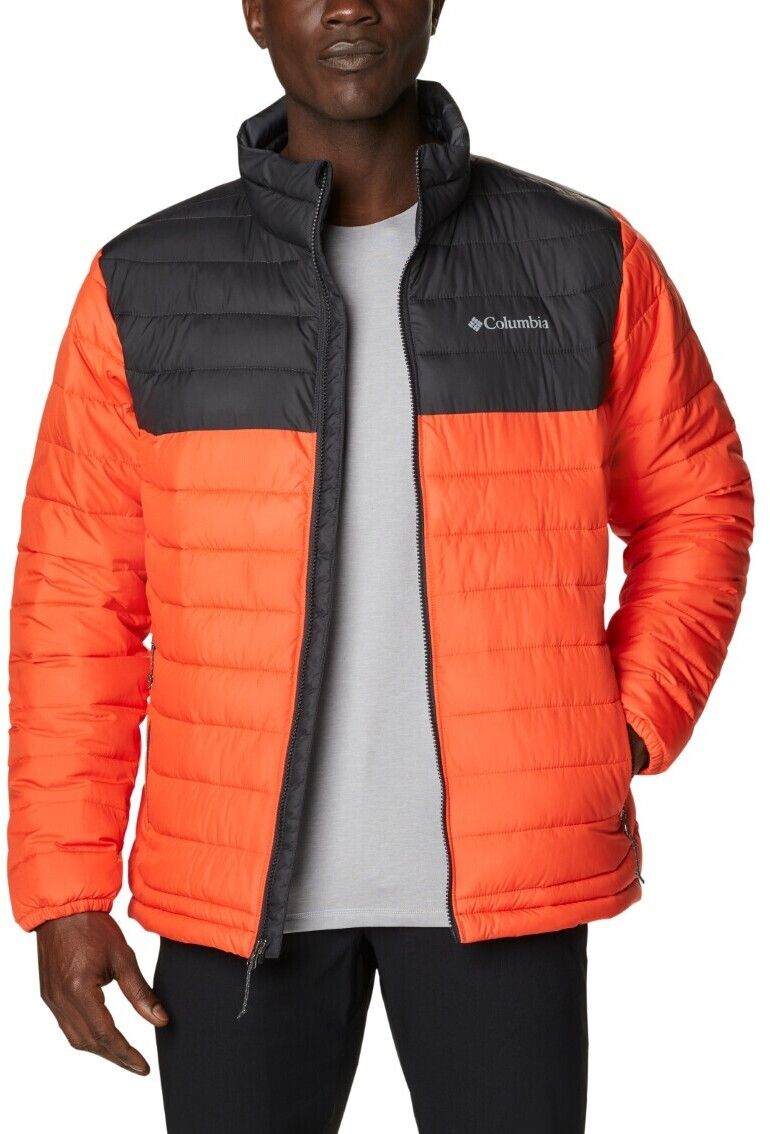 Columbia Powder Lite Hooded Jacket red quartz/shark