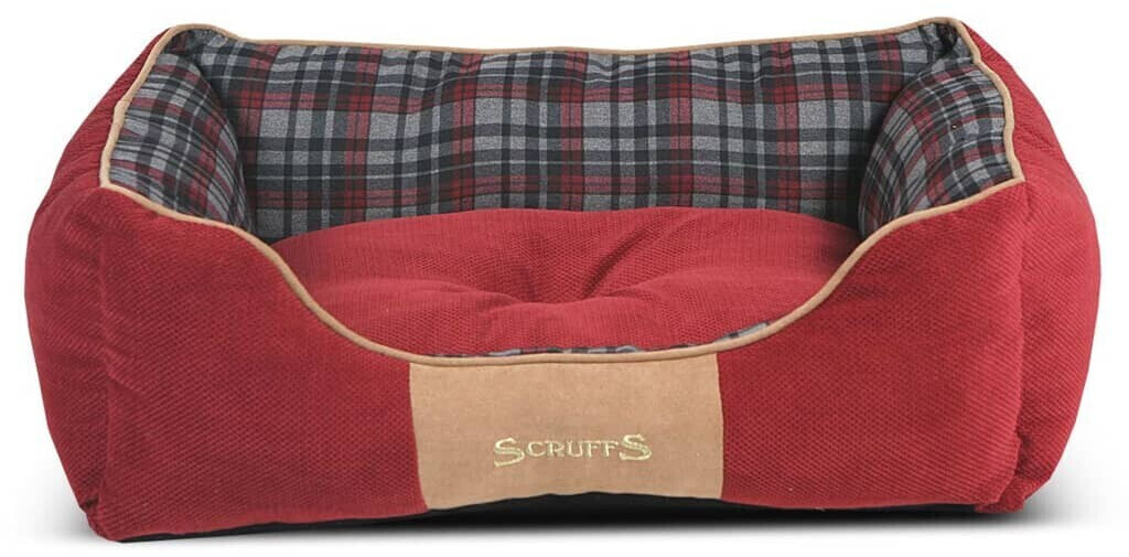 Scruffs Highland Dog Bed M Red
