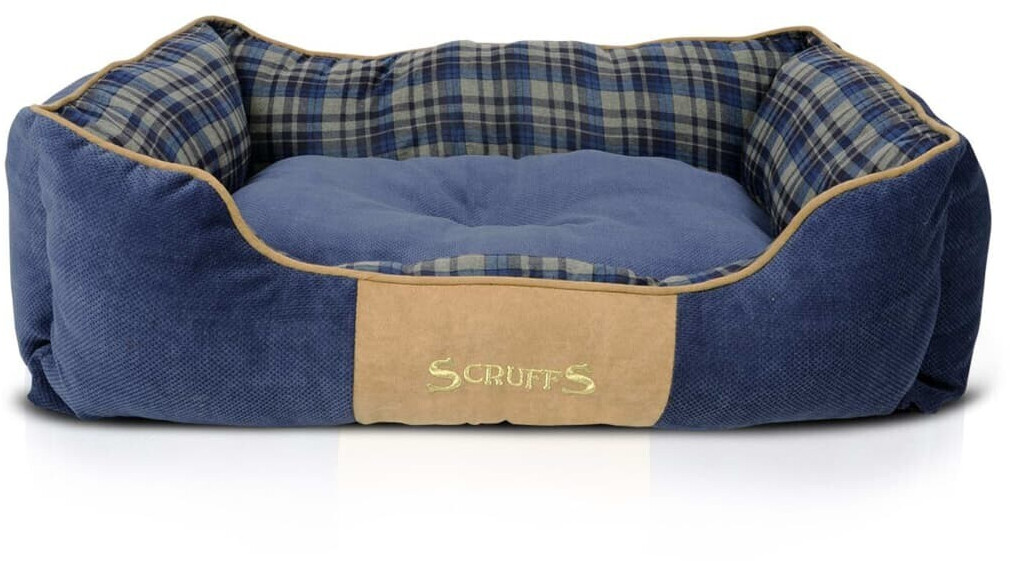 Scruffs Highland Dog Bed L Blue