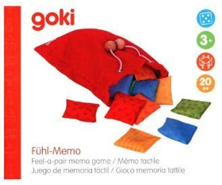 Feel-a-pair memo game