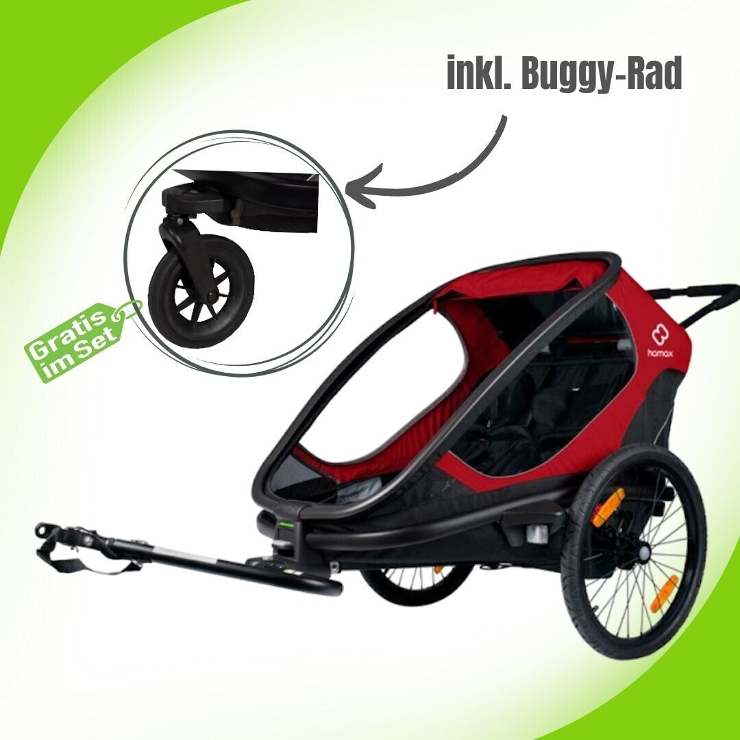 Hamax Outback Trailer green/black