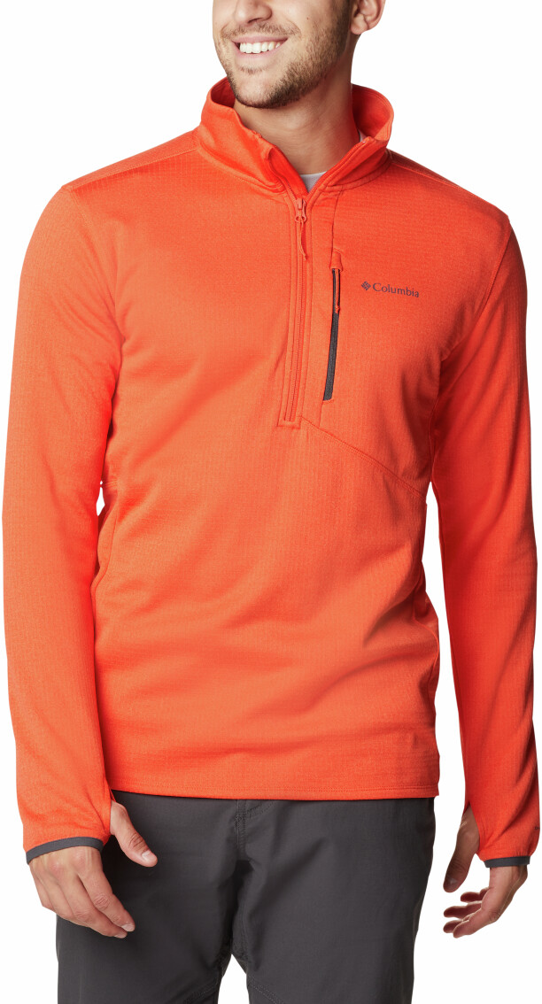 Columbia Park View™ 1/2 Zip red quartz heather