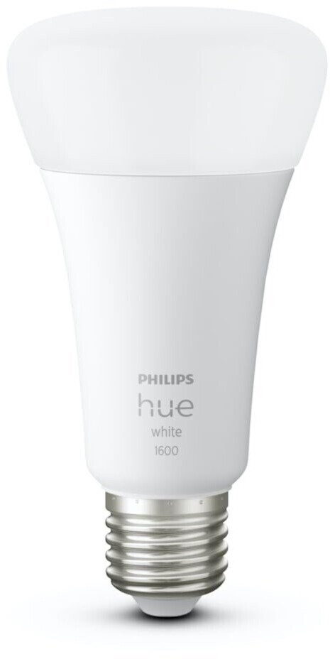 Buy Philips HUE New White Ambiance Smart Light Bulb 100W - 1600 Lumen [E27  Edison Screw] With Bluetooth Works With Alexa, Google Assistant And Apple  Homekit Online - Shop Home & Garden