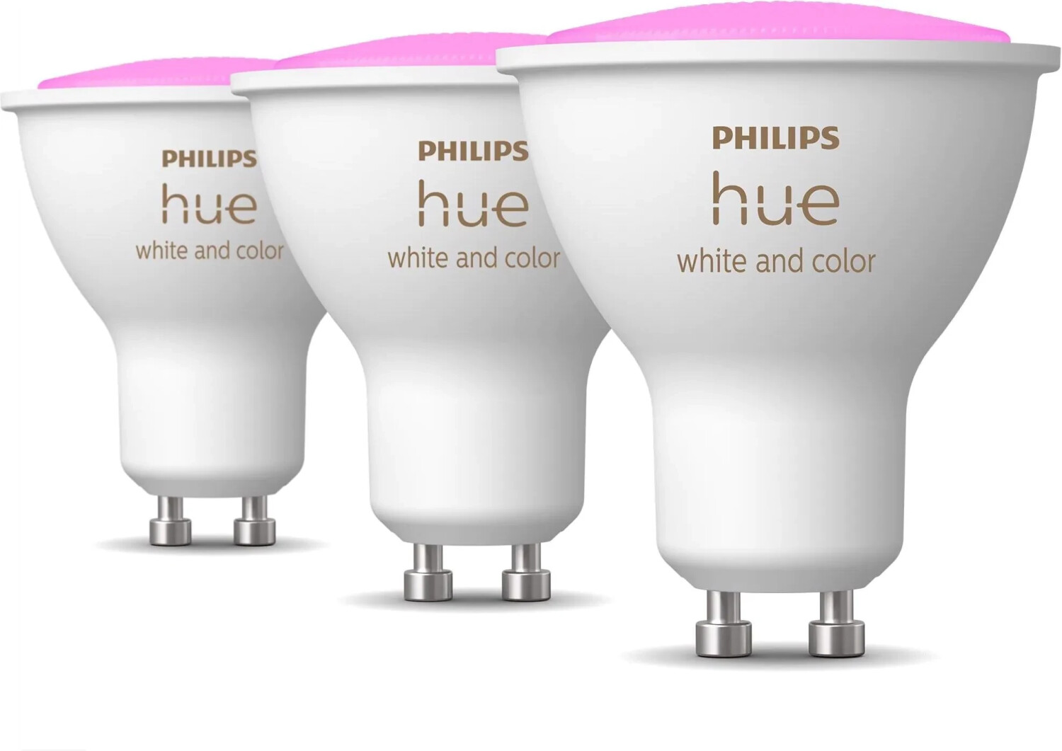 Philips Hue White & Color Ambience GU10 4,3W/230lm 3 Pcs. (929001953115)