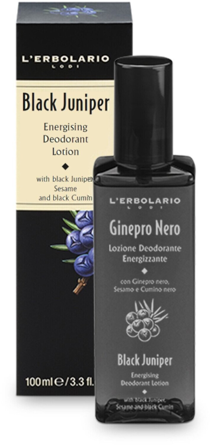L'Erbolario Black Juniper Deodorant Lotion (100ml)