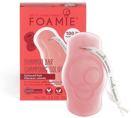 Foamie Shampoing solide the berry best pour cheveux colorés (80 g)