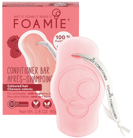 Foamie Après-shampoing solide the berry best pour cheveux colorés (80 g)
